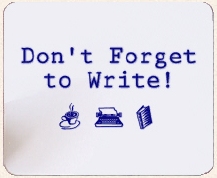 Don't Forget to Write! Merchandise